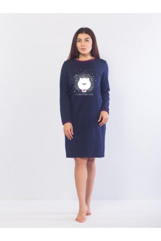 Домашня туніка на флісі 14100П